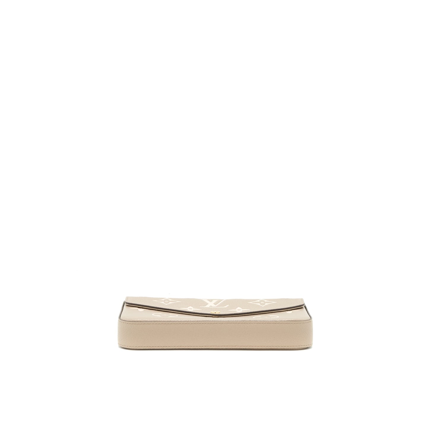 Louis Vuitton Felicie Pochette Tourterelle/Creme