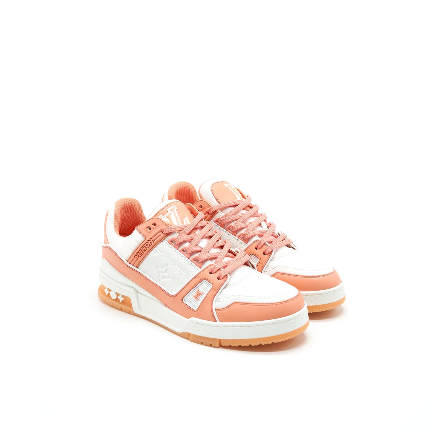 Louis Vuitton Size 6 Neon Trainer Sneakers