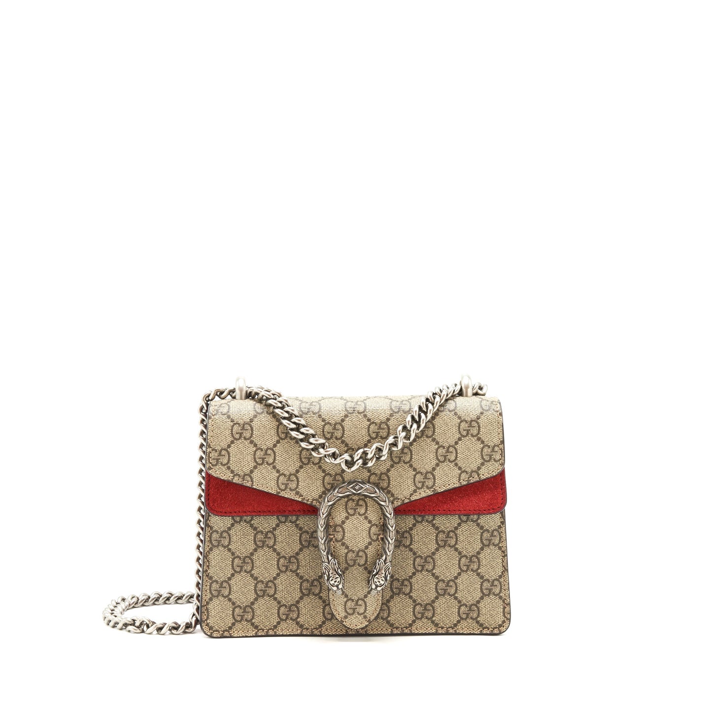 Gucci Dionysus supreme mini Purse Red