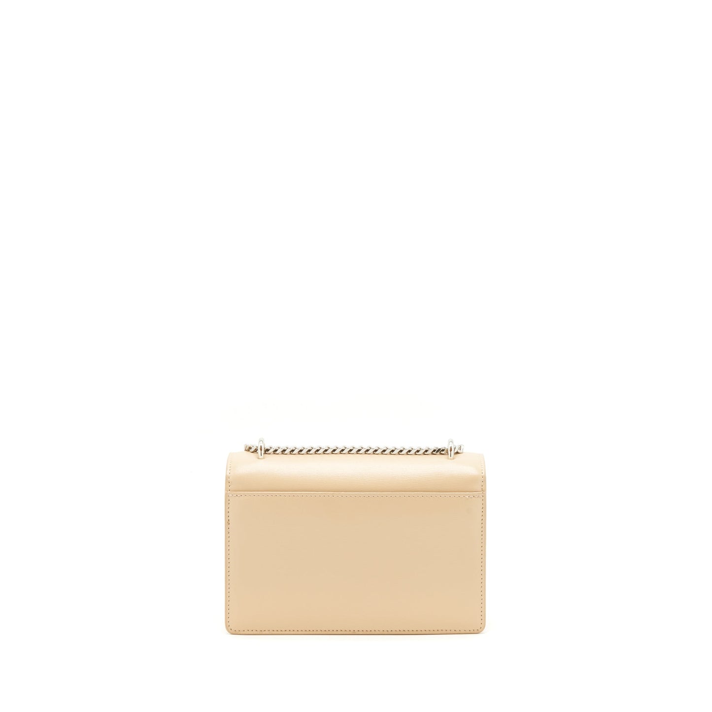 Saint Laurent Mini Sunset Calfskin beige