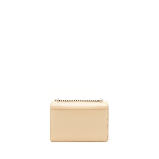 Saint Laurent Mini Sunset Calfskin beige