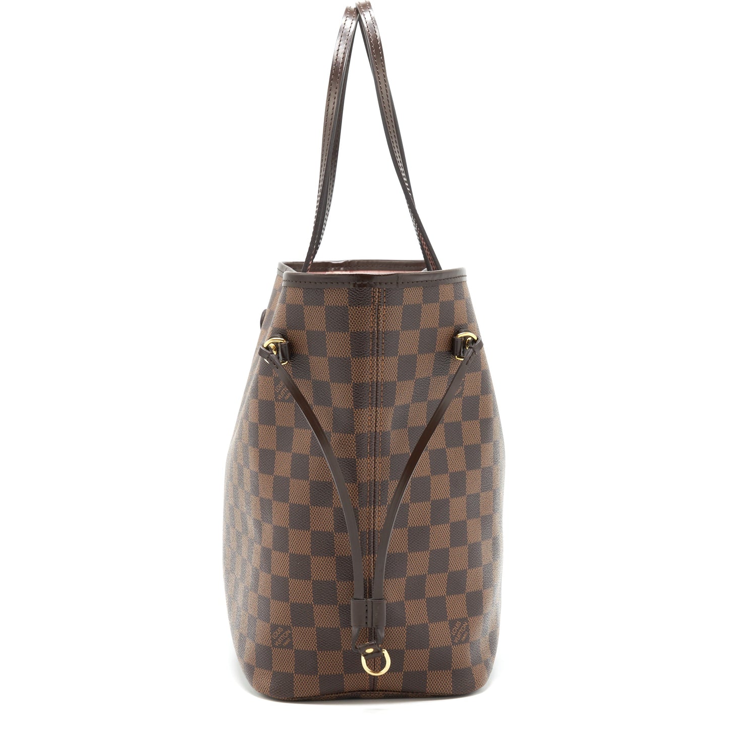 Louis Vuitton Neverfull Damier Ebene Canvas /Rose Ballerine