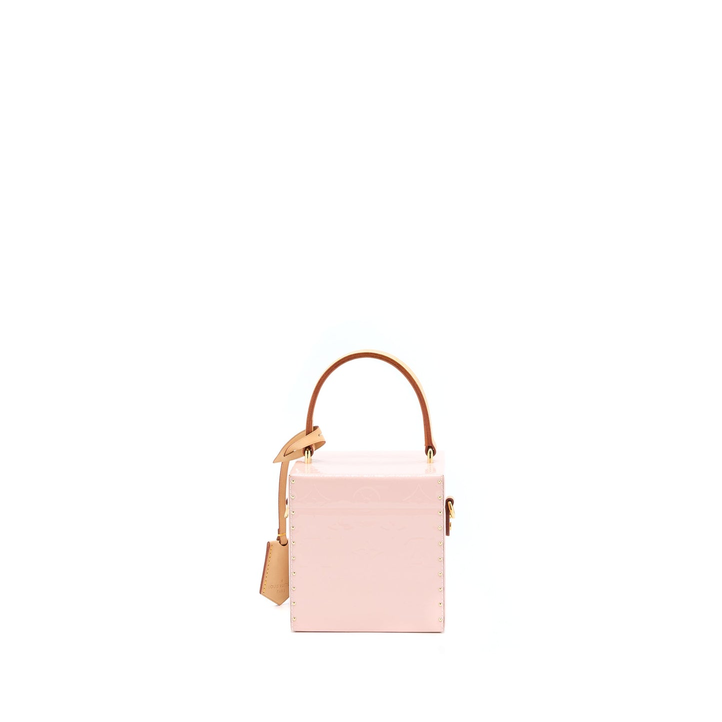 Louis Vuitton Bleecker Box Purse Vernis Pink