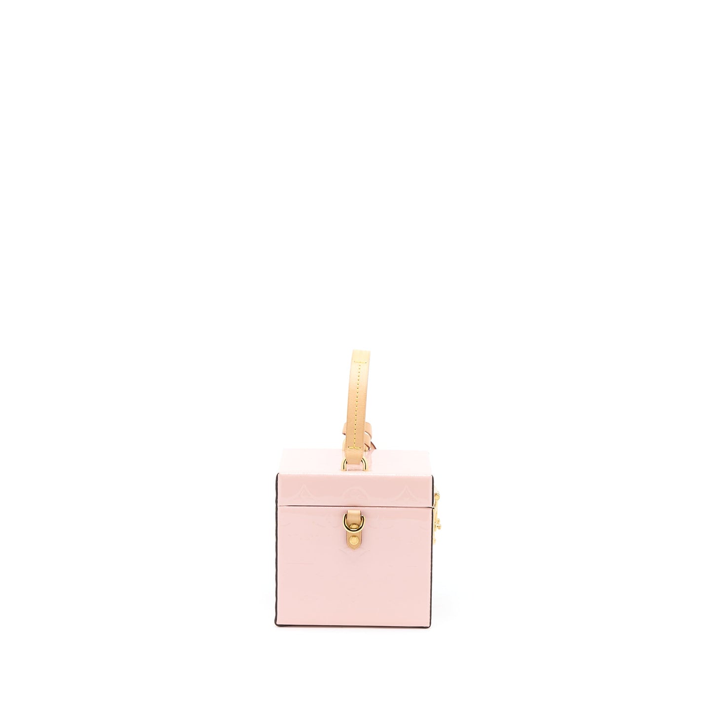Louis Vuitton Bleecker Box Purse Vernis Pink