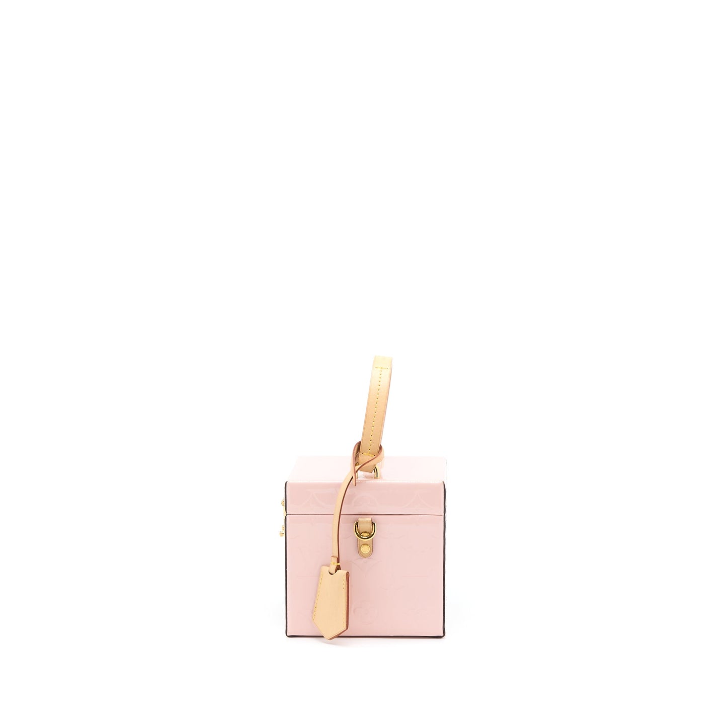 Louis Vuitton Bleecker Box Purse Vernis Pink