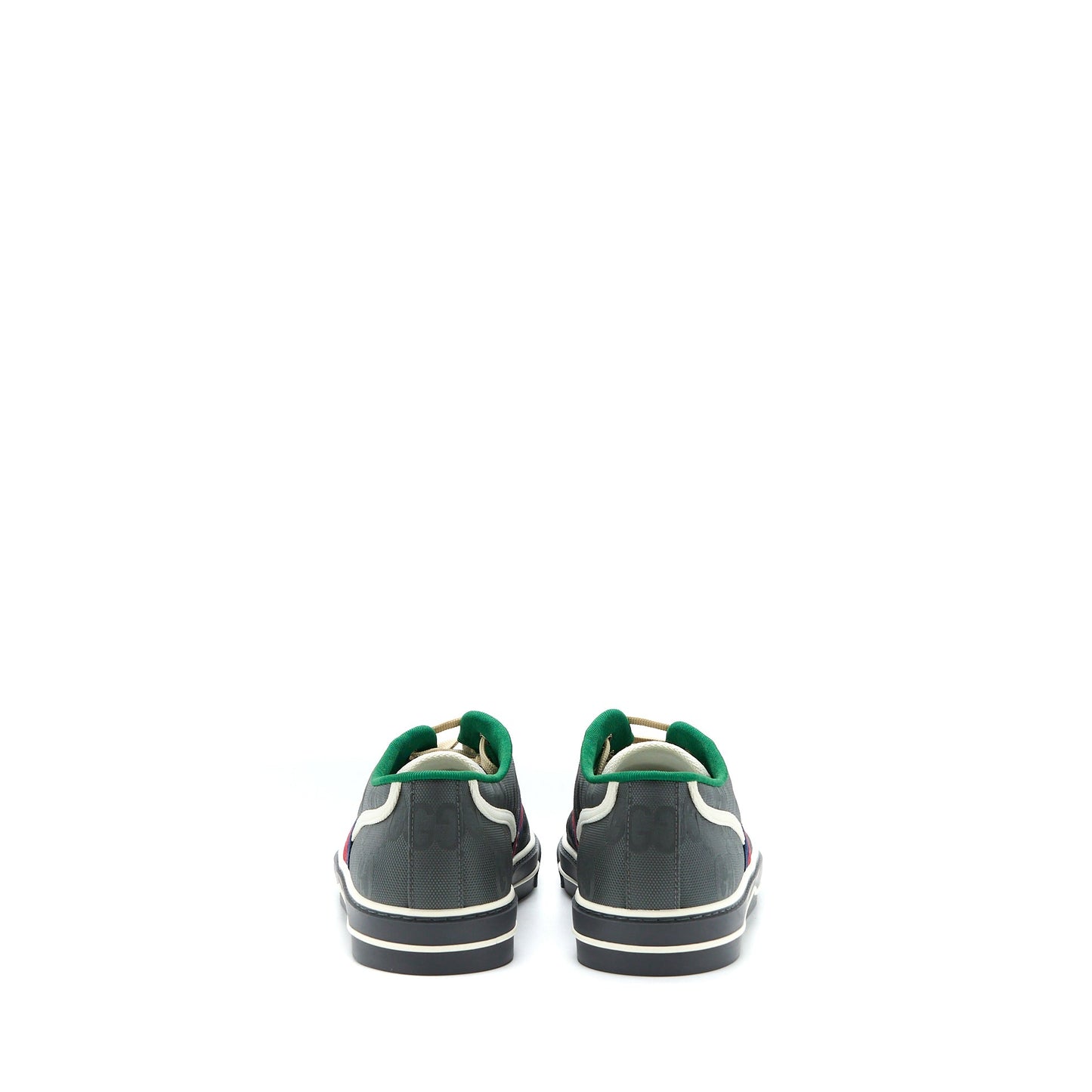 Gucci Size 10 Menâs Sneakers Off the Grid Webbing-Trimmed Monogrammed Econyl Canvas