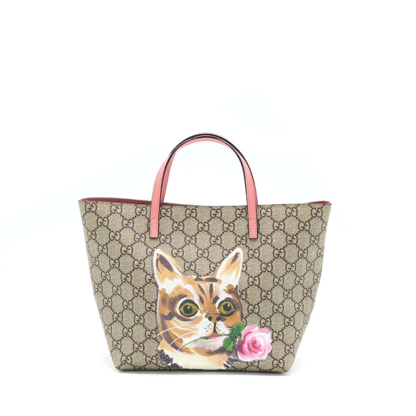 Gucci Children's Cat Pink/Multicolour Tote