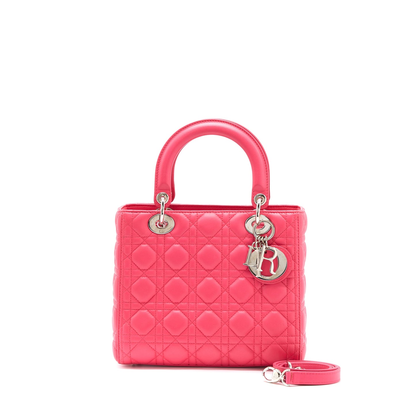 Dior Medium Lady Dior Lambskin Pink