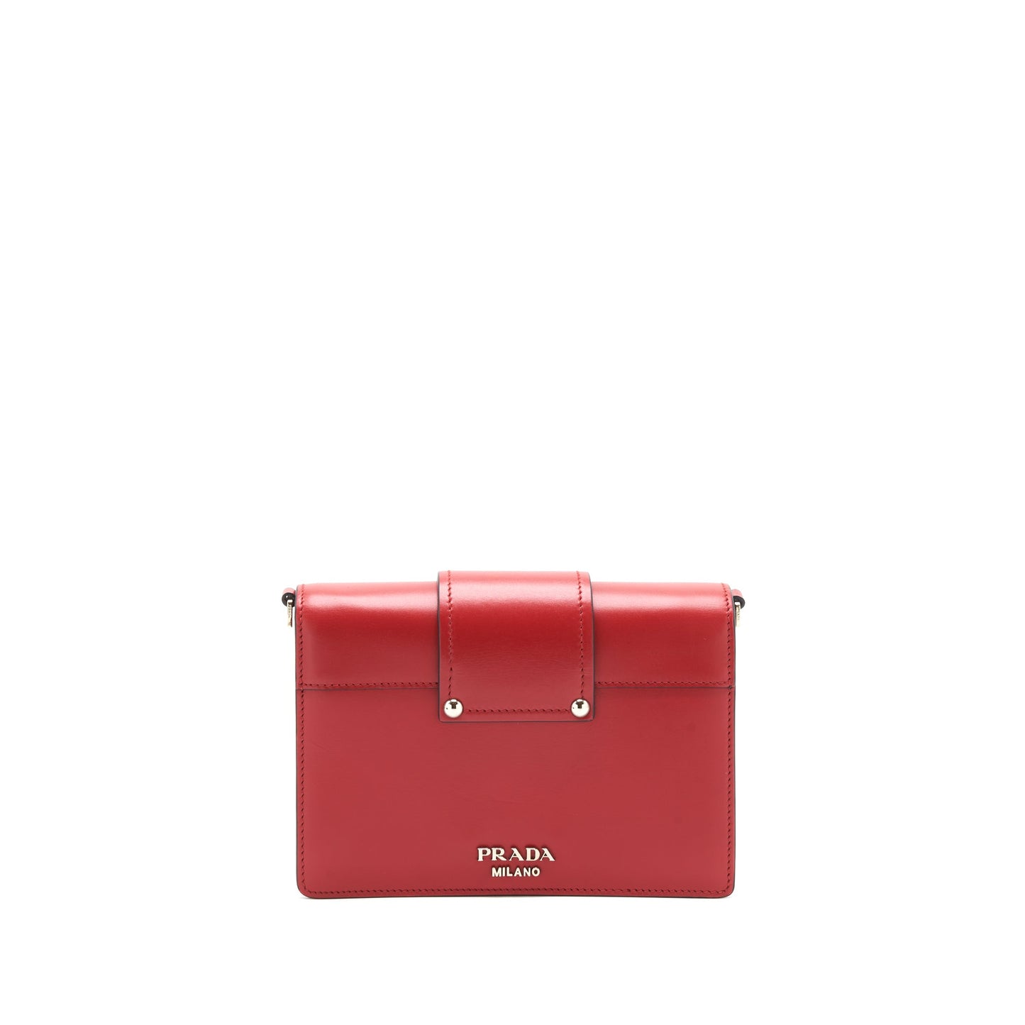Prada Plex Ribbon Purse Red