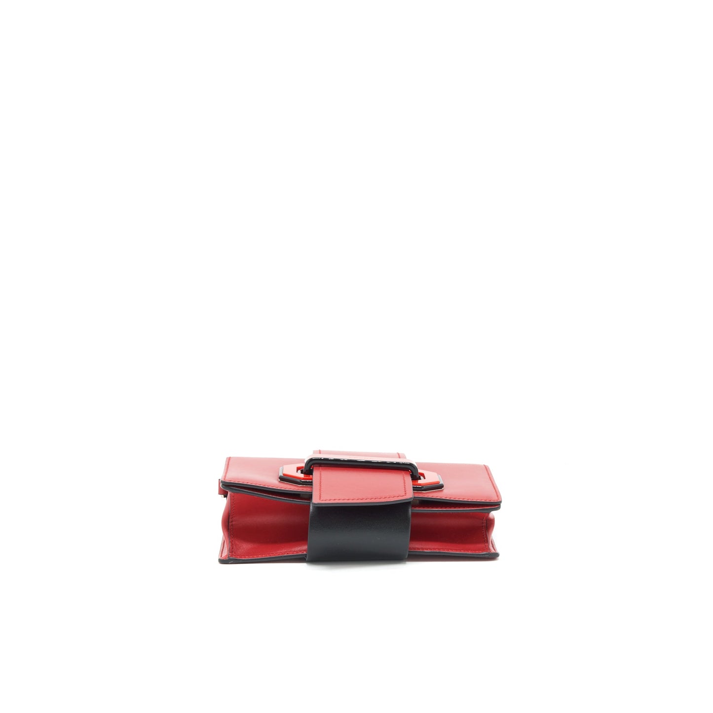Prada Plex Ribbon Purse Red