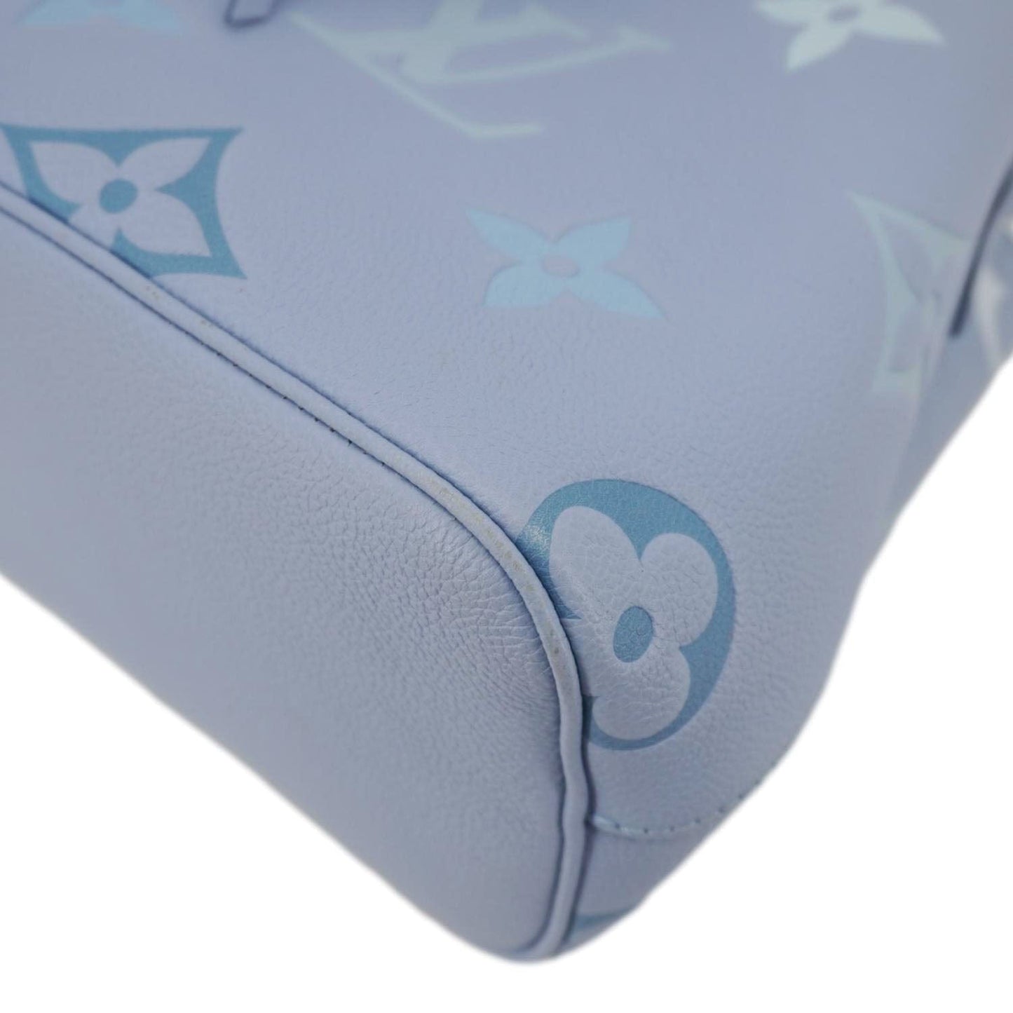 LOUIS VUITTON NeoNoe BB Monogram Empreinte Shoulder Bag Summer Blue