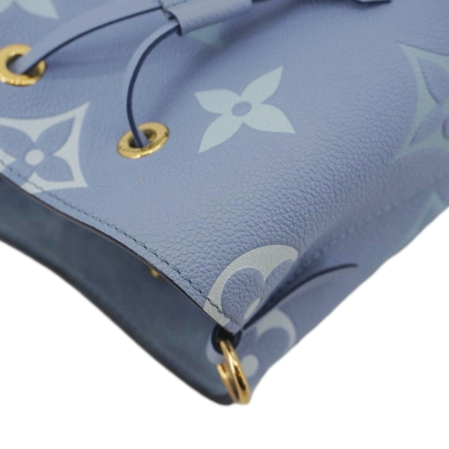 LOUIS VUITTON NeoNoe BB Monogram Empreinte Shoulder Bag Summer Blue