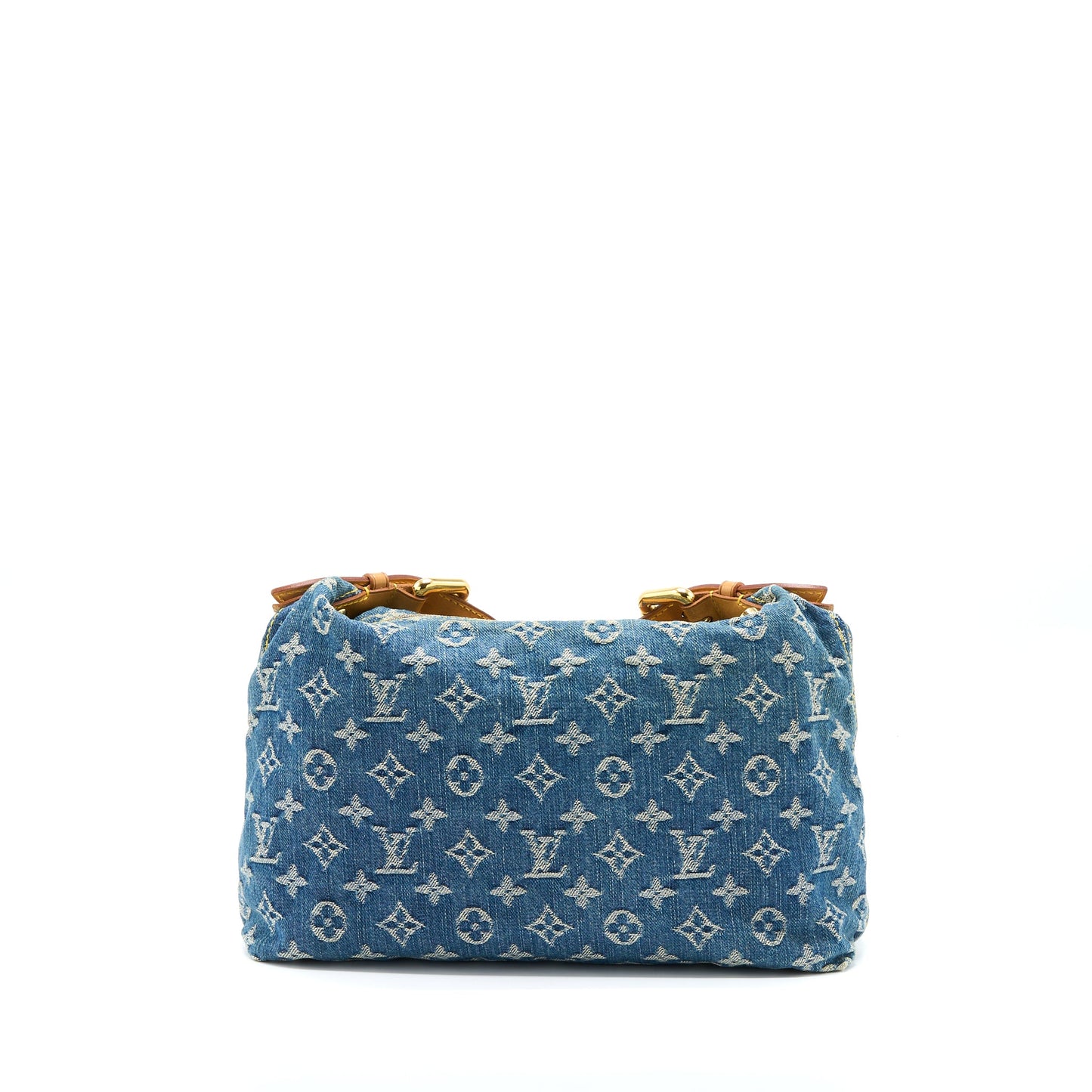 Louis Vuitton Vintage Baggy Purse Monogram Denim