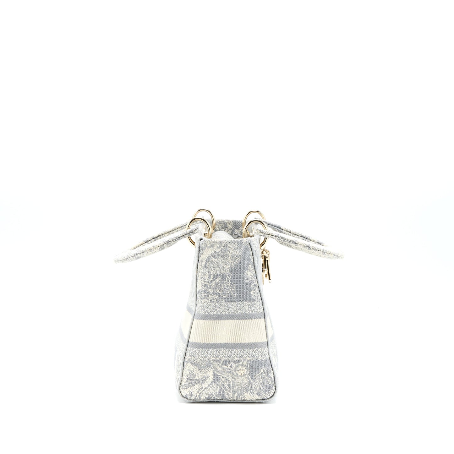 Dior Medium Lady Dior Purse D-lite Purse Light Grey
