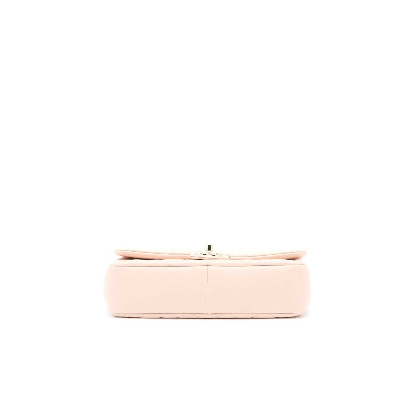 Chanel 22C Rectangular Flap Bag with Giant Top Handle Lambskin Pink LGHW(Microchip)