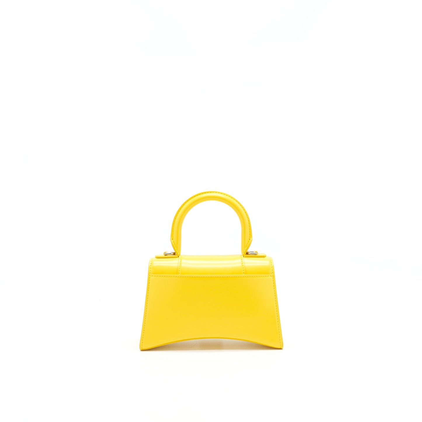 Balenciaga Hourglass Top Handle Yellow