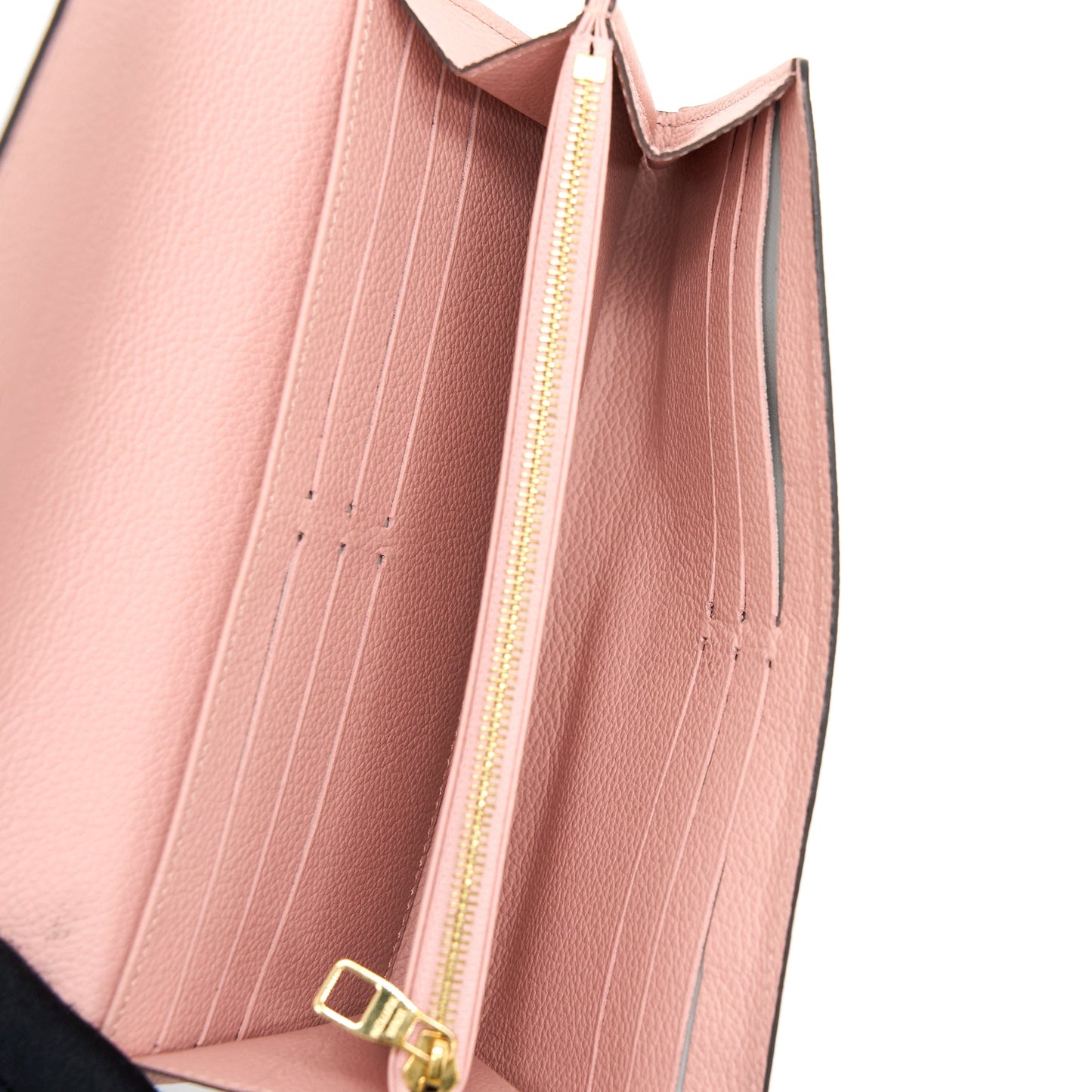 Louis Vuitton Sarah Wallet Monogram Empreinte Light Pink