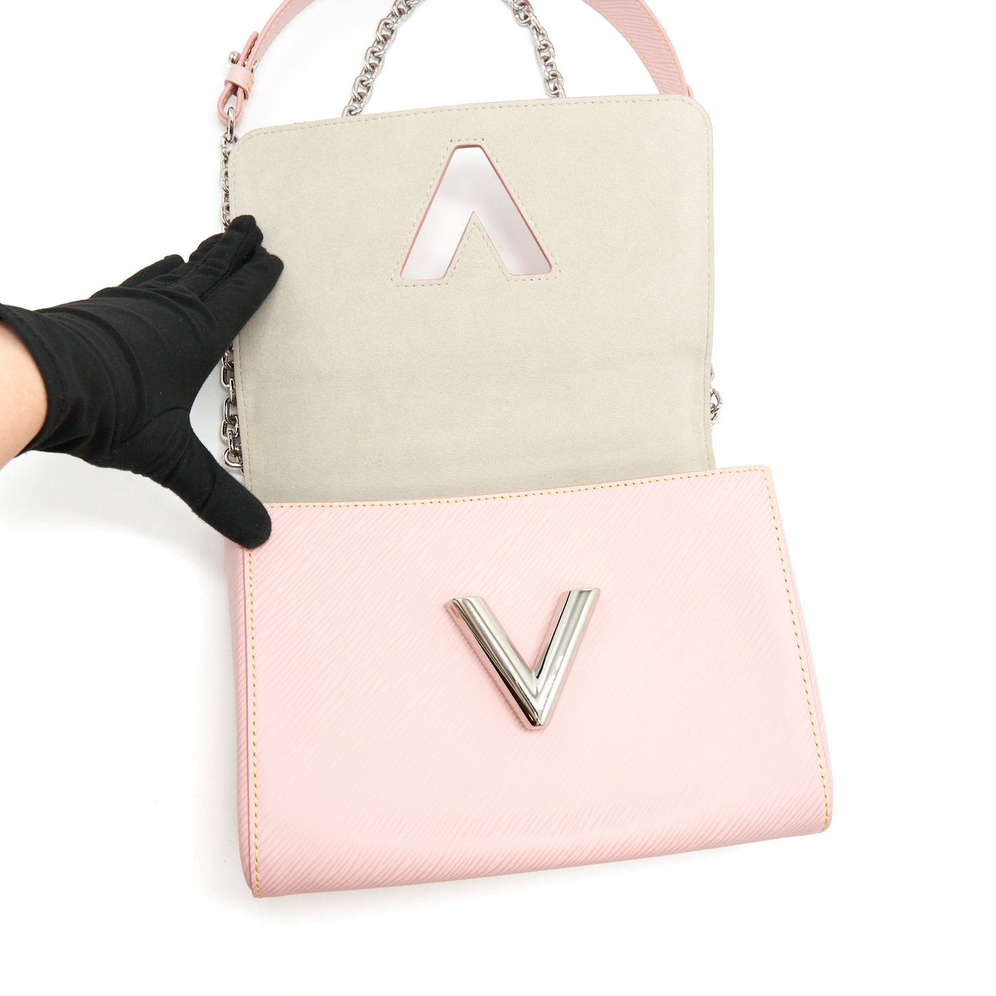 Louis Vuitton Twist Bag MM Pink SHW