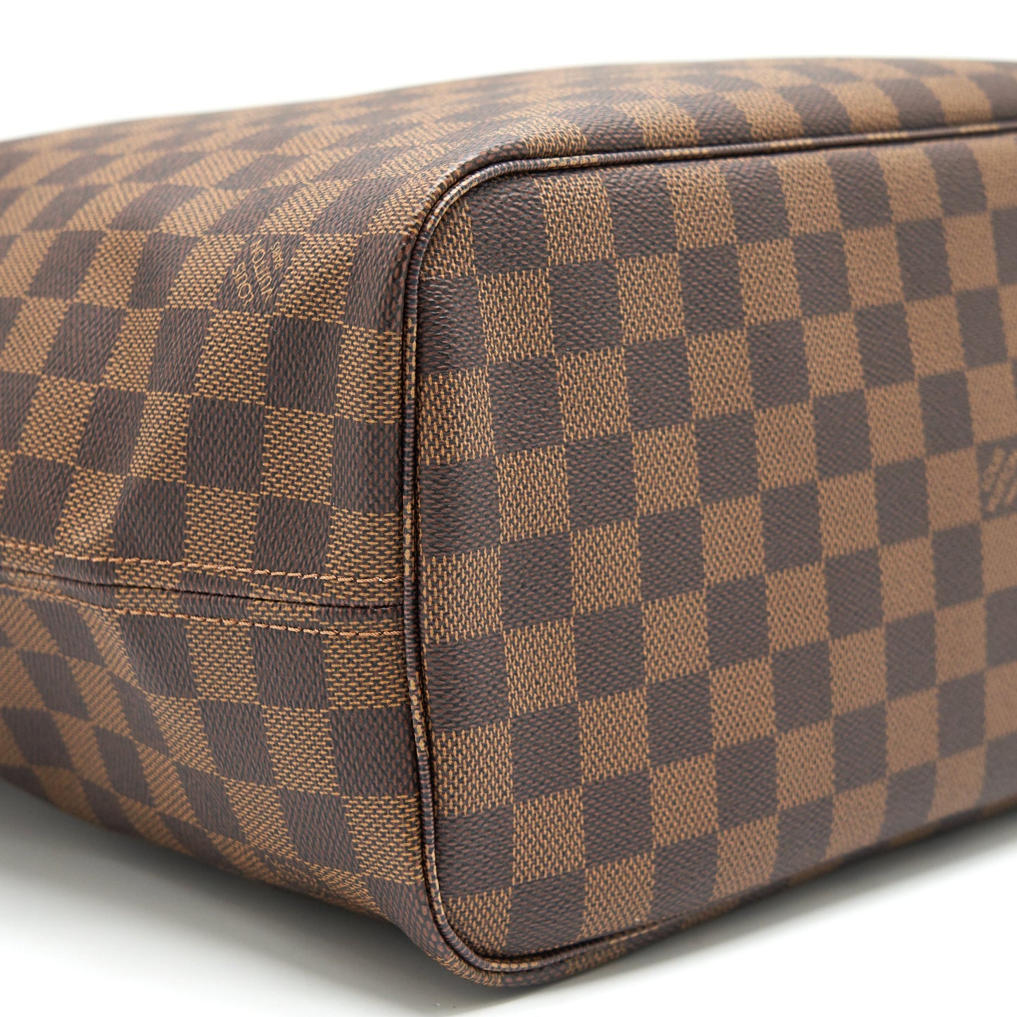 Louis Vuitton Neverfull MM Damier Ebene Canvas / Rose Ballerine