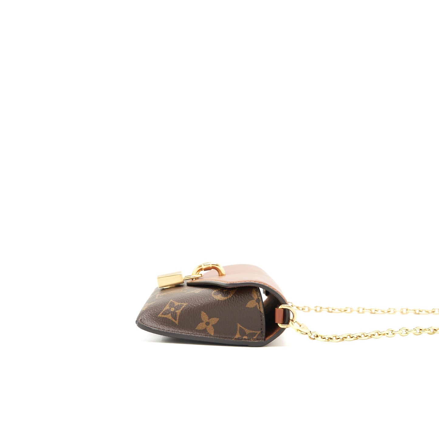 Louis Vuitton Padlock On Strap Monogram Caramel