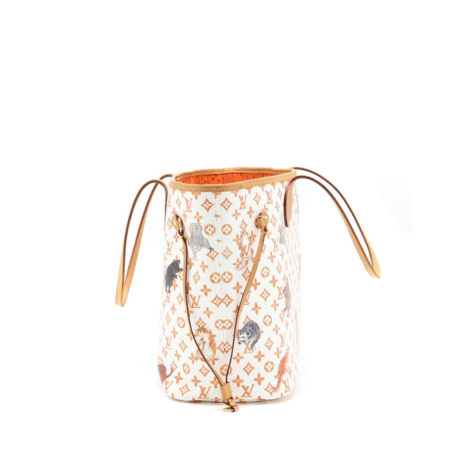 Louis Vuitton Grace Coddington Catogram Neverfull Canvas
