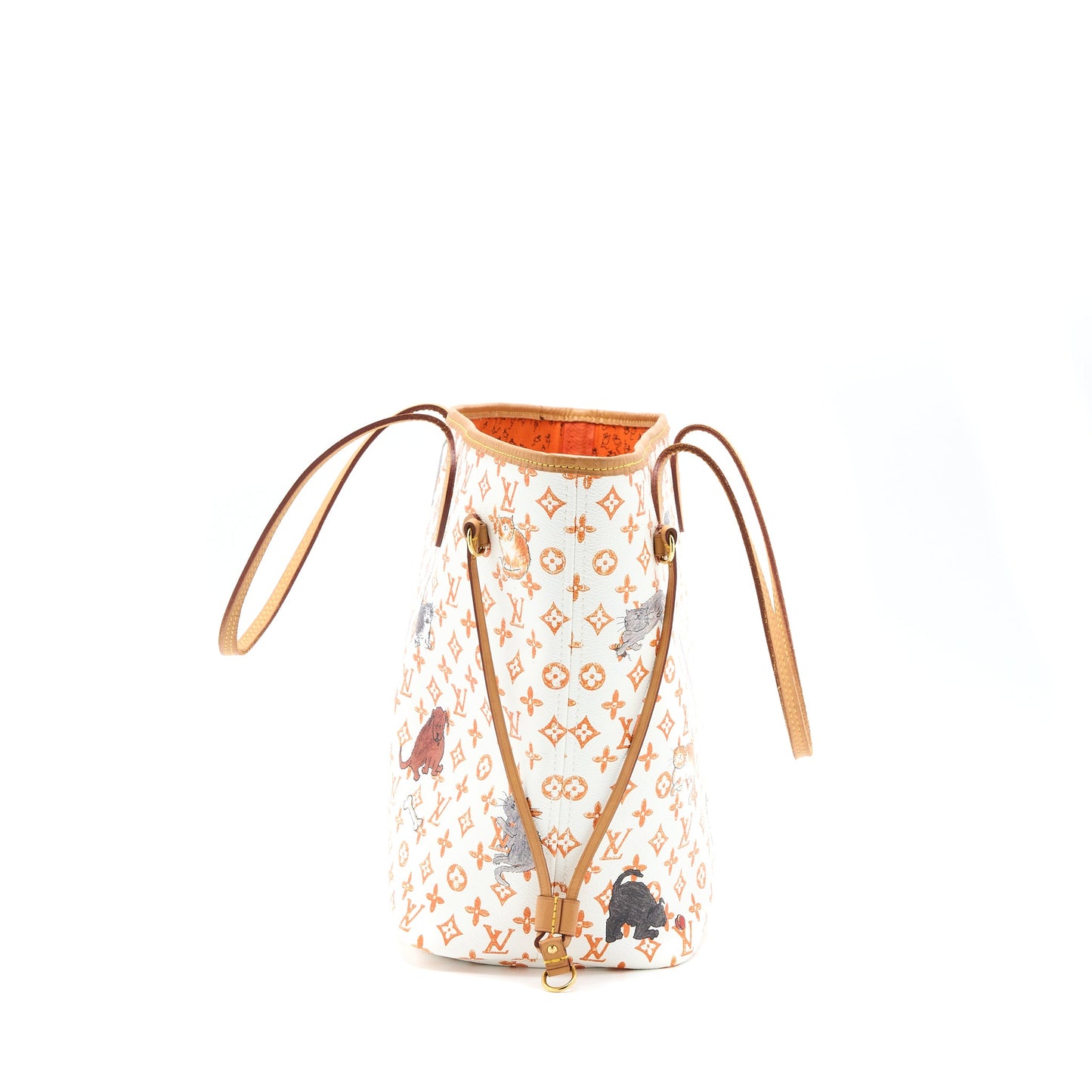 Louis Vuitton Grace Coddington Catogram Neverfull Canvas