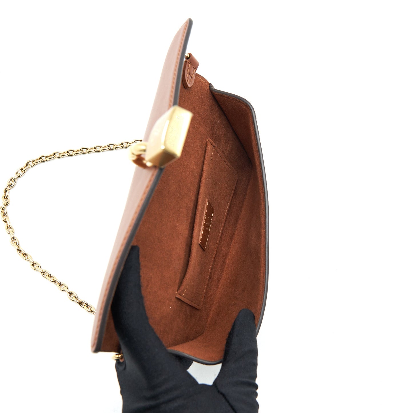Louis Vuitton Padlock On Strap Monogram Caramel