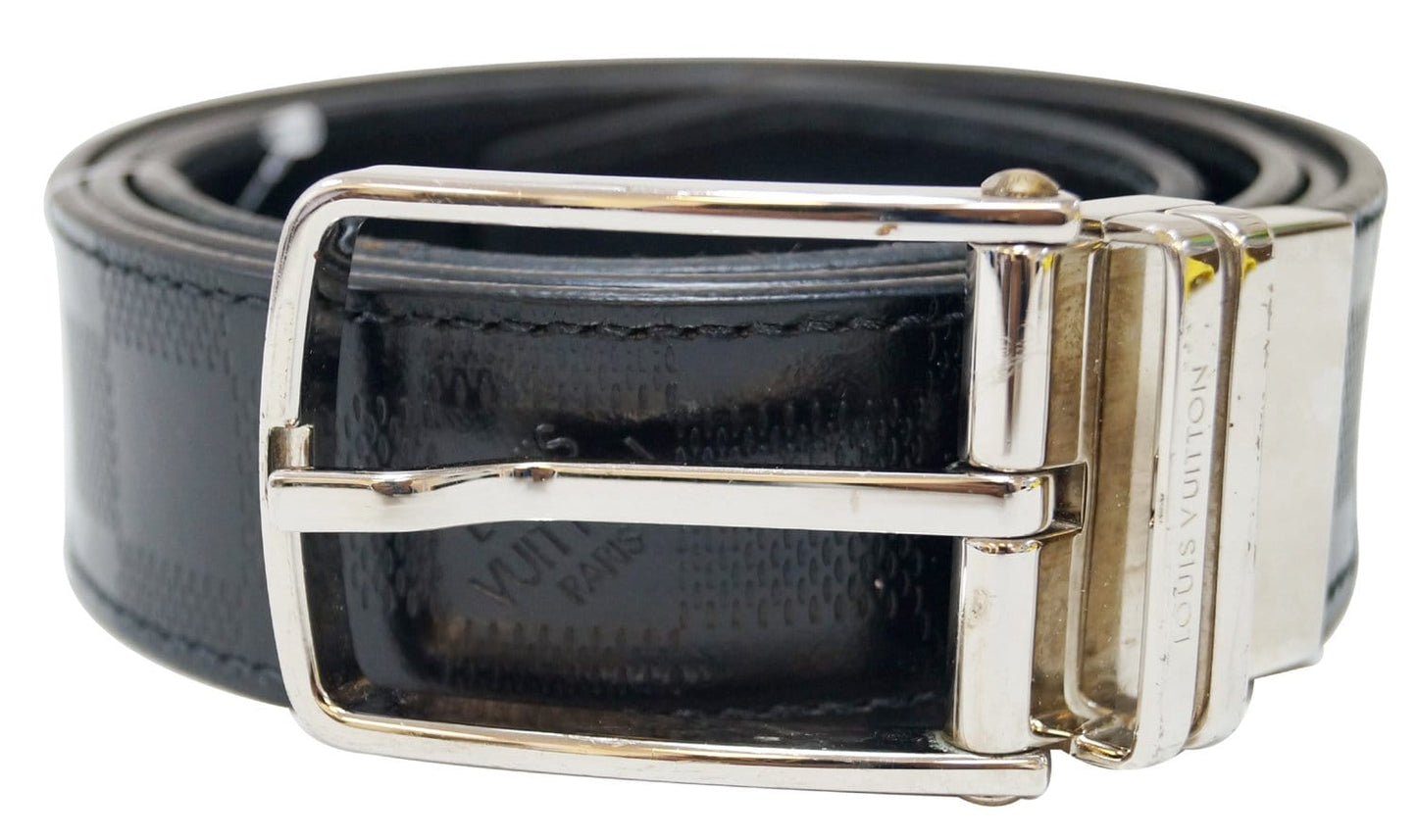 LOUIS VUITTON Damier Infini Ceinture Bosron Belt Size 95/38