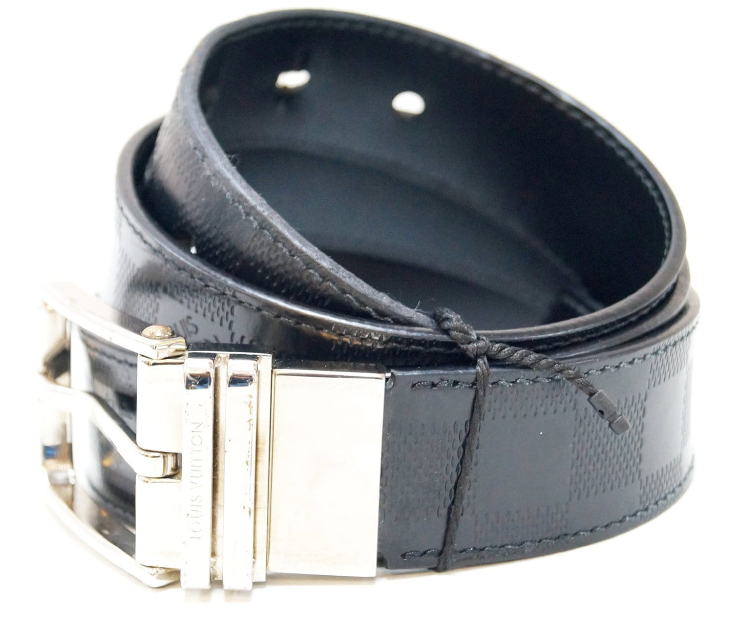 LOUIS VUITTON Damier Infini Ceinture Bosron Belt Size 95/38