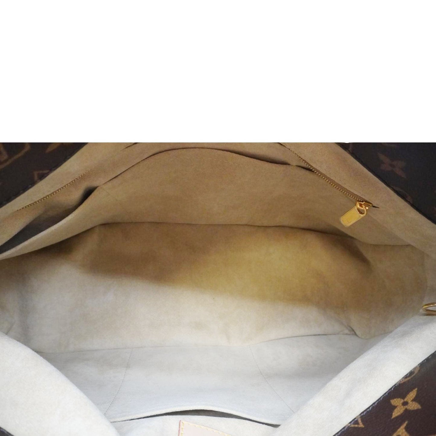 LOUIS VUITTON Artsy MM NM Monogram Canvas Shoulder Bag Brown