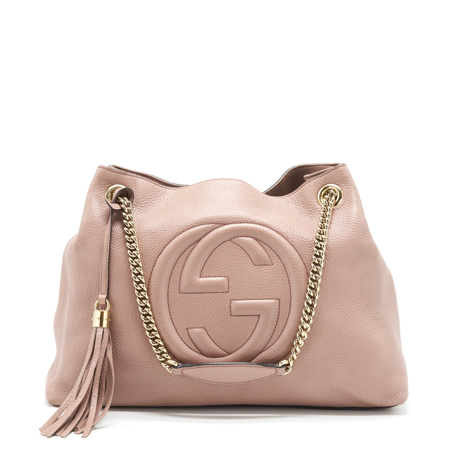 Gucci Soho Chain Mini Purse Light Pink