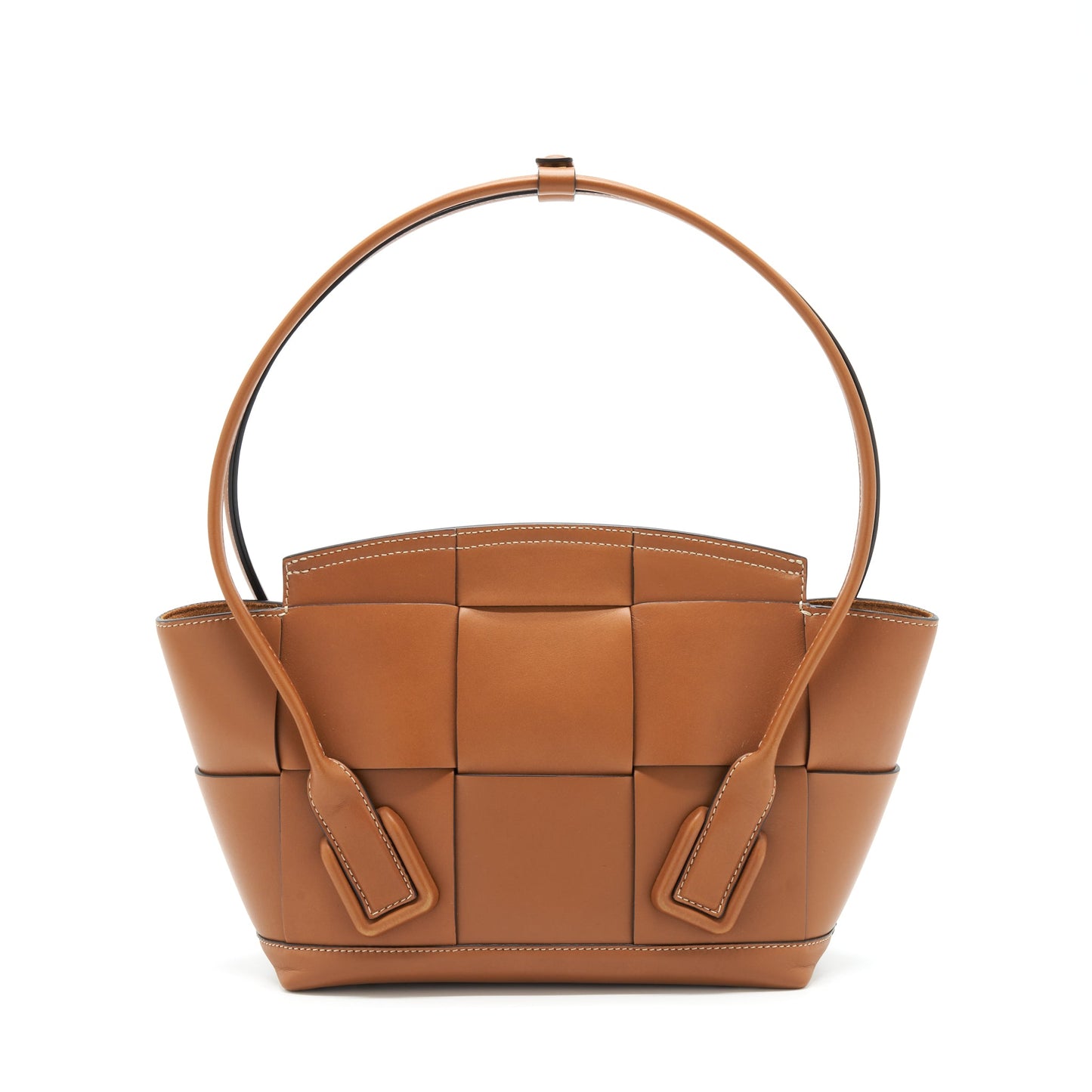 Bottega Veneta Arco Purse Calfskin Wood