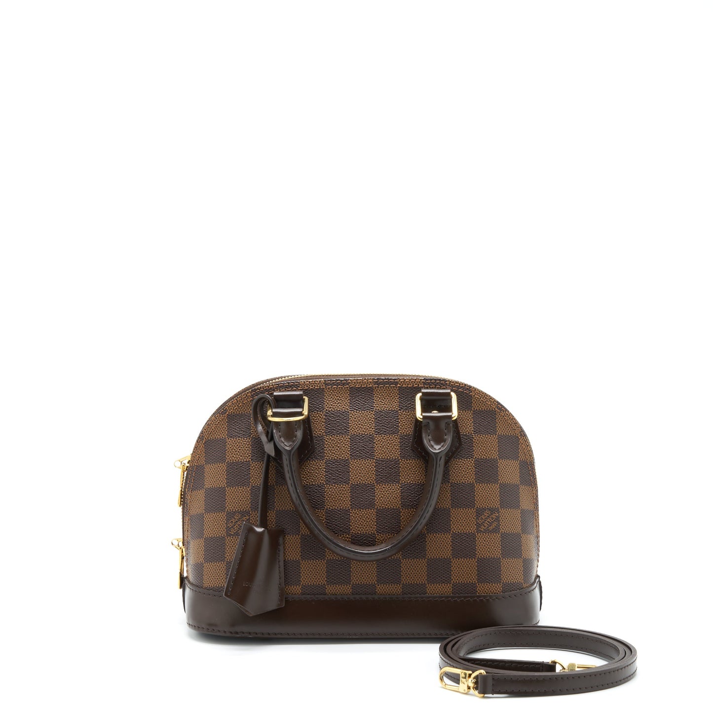 Louis Vuitton Alma Damier Ebene Canvas