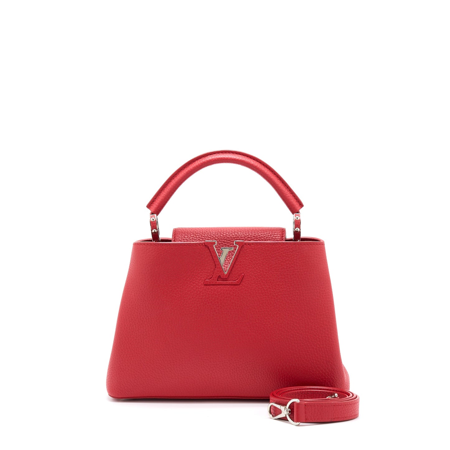Louis Vuitton Capucines Taurillon Red