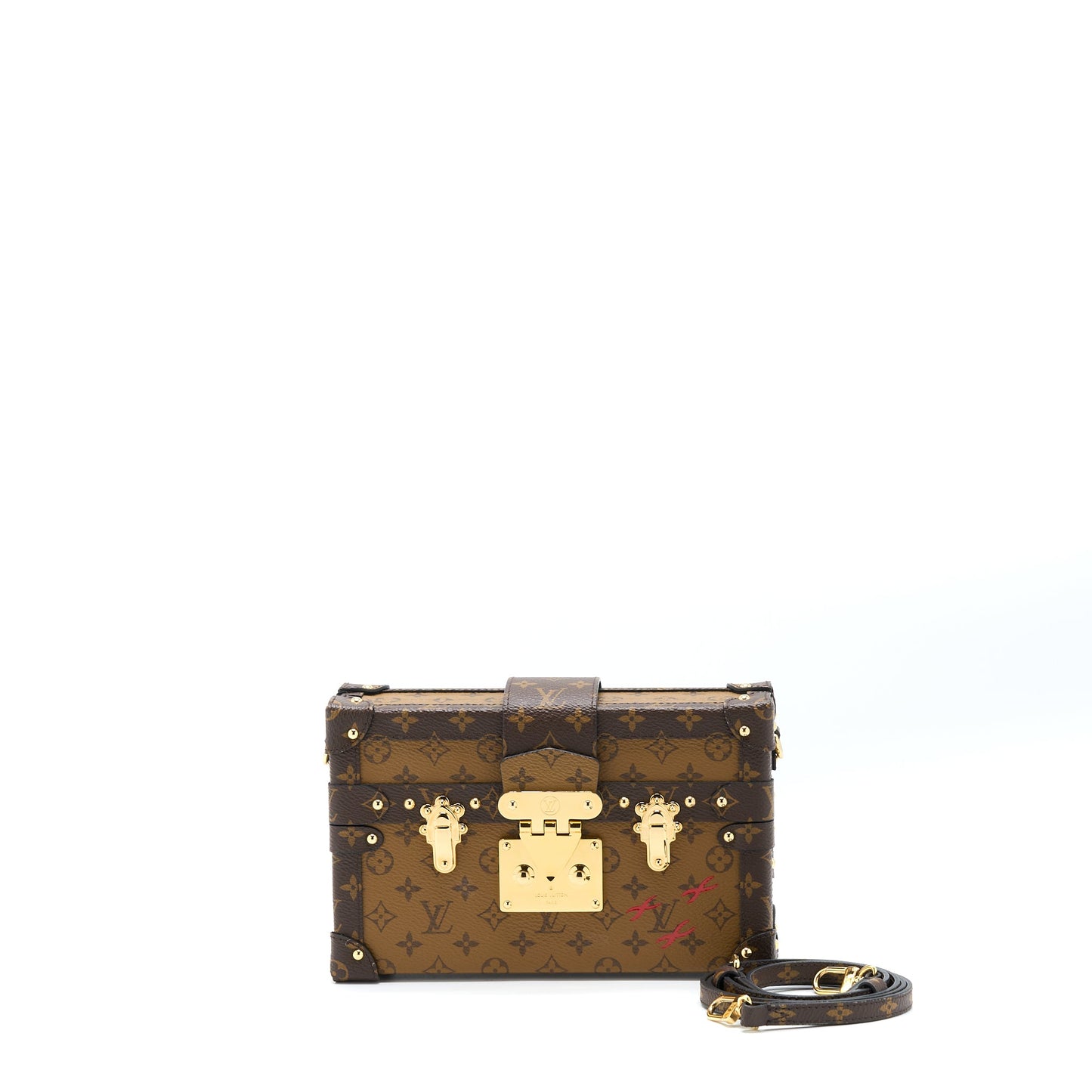 Louis Vuitton Petite Malle Monogram Reverse Canvas
