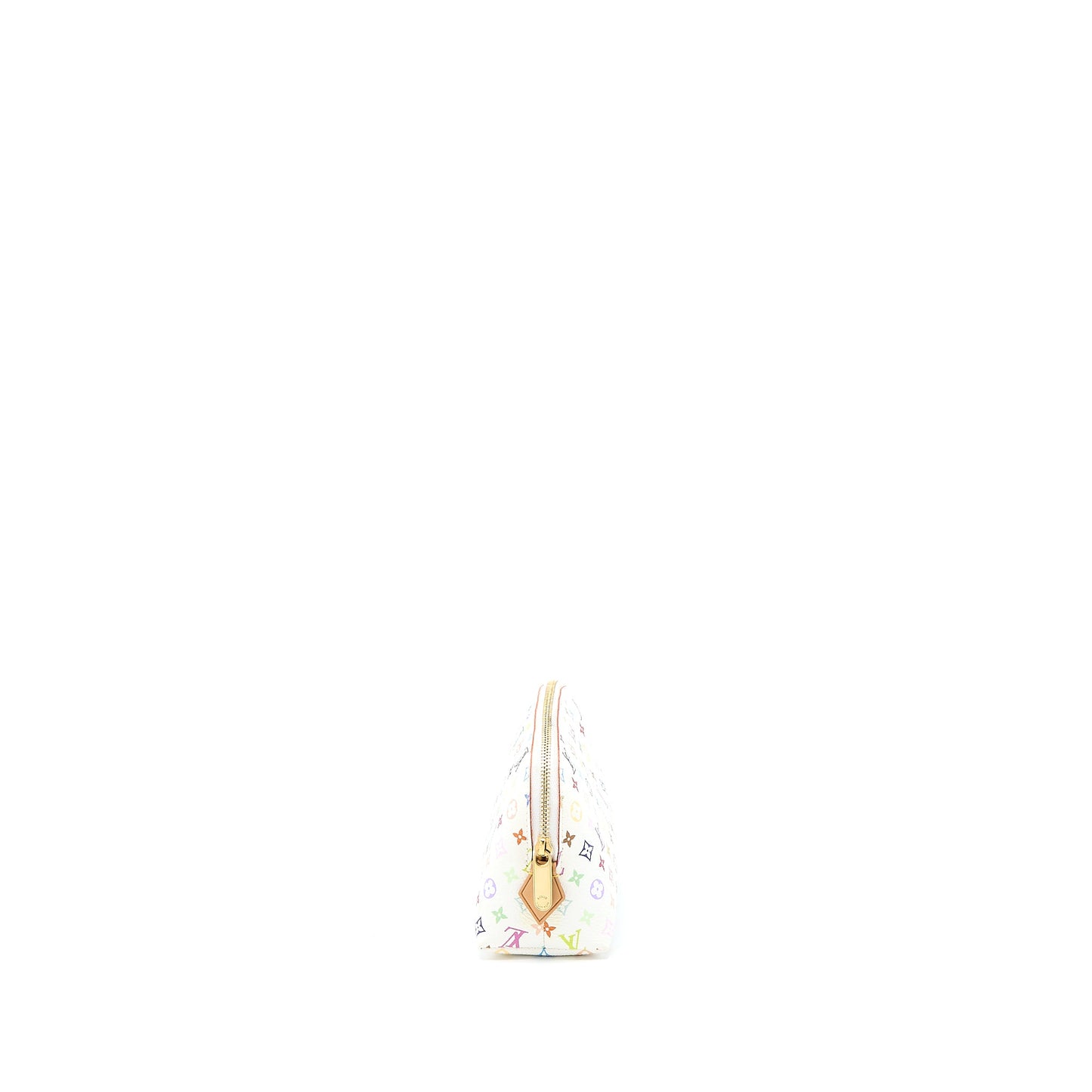 Louis Vuitton Cosmetic Pouche Multicolor Monogram Canvas White