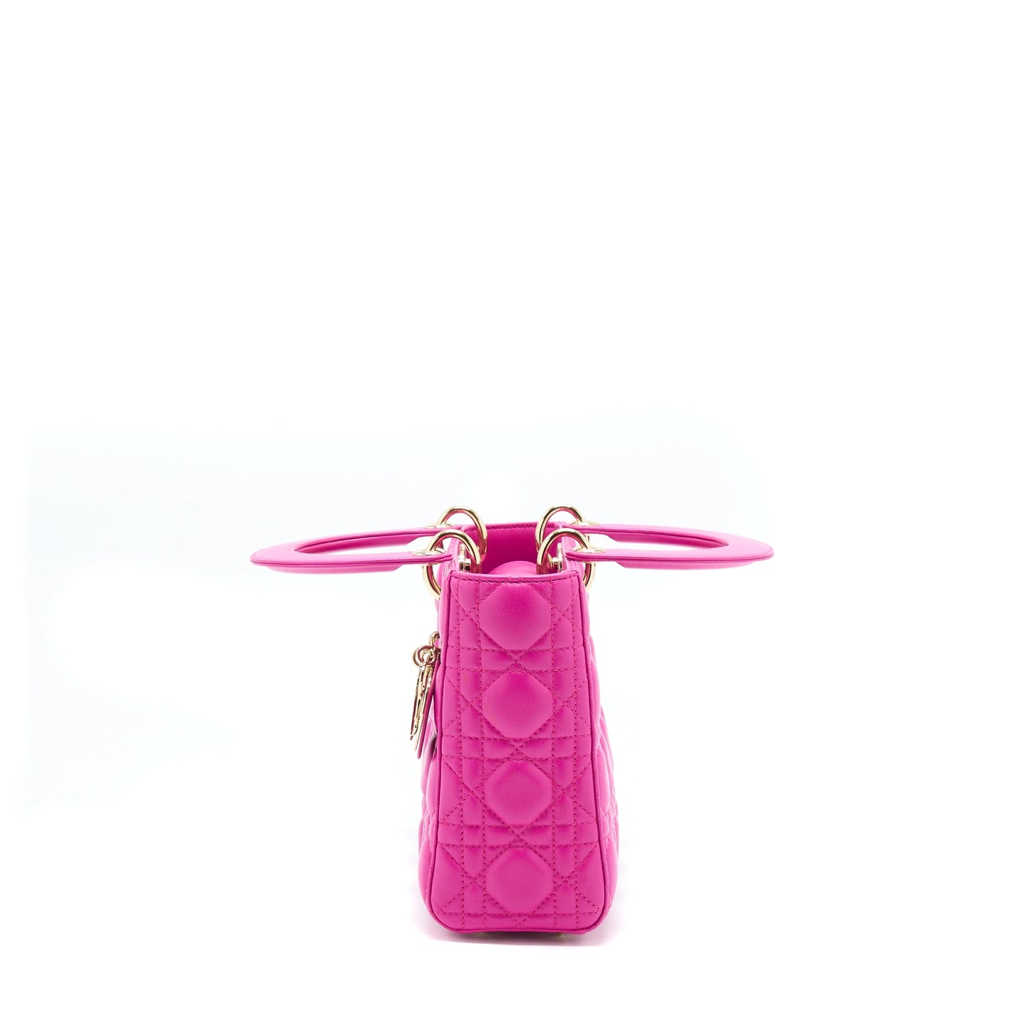 Dior Small Lady Dior Lambskin Pink