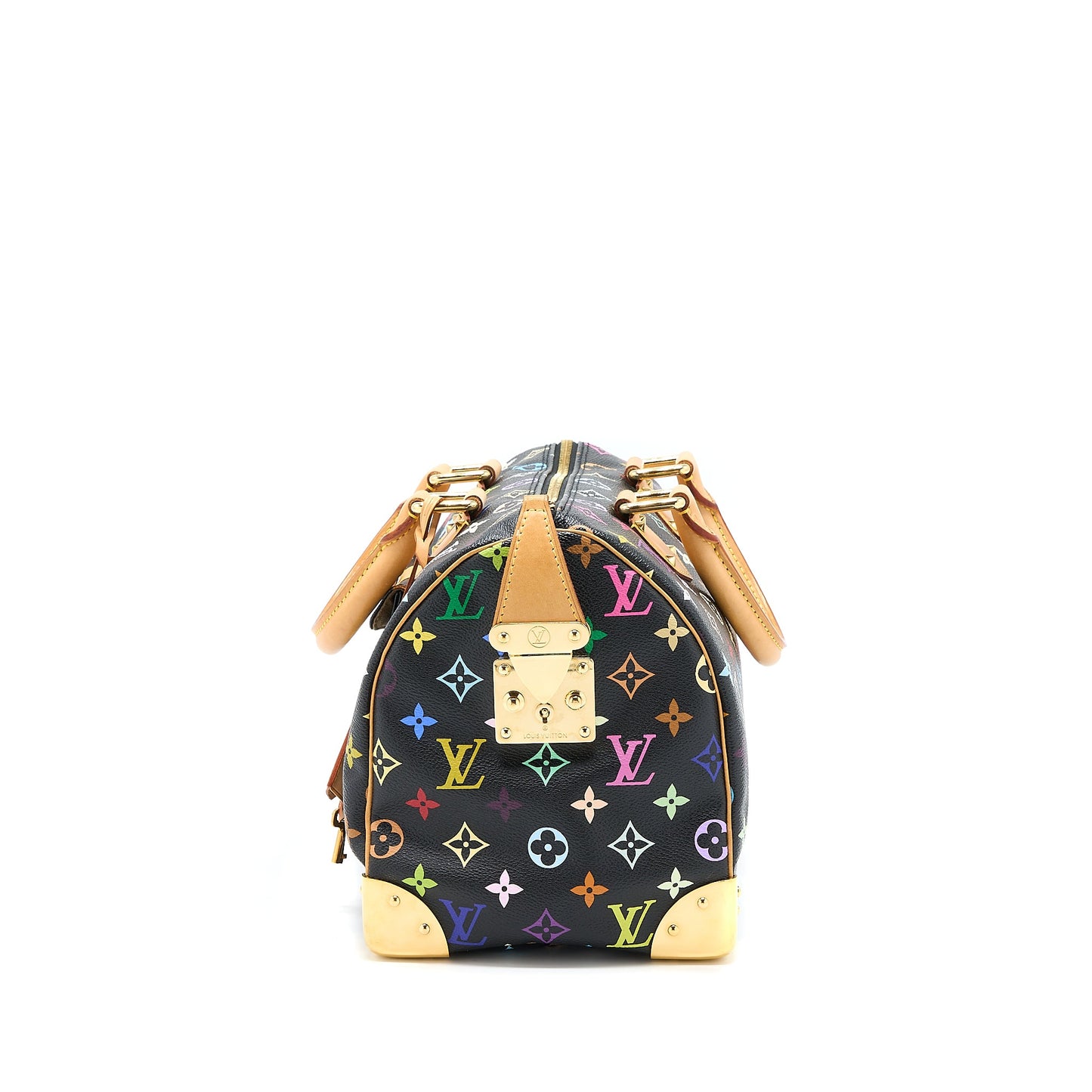 Louis Vuitton Speedy 30 Multicolour Monogram Canvas Black