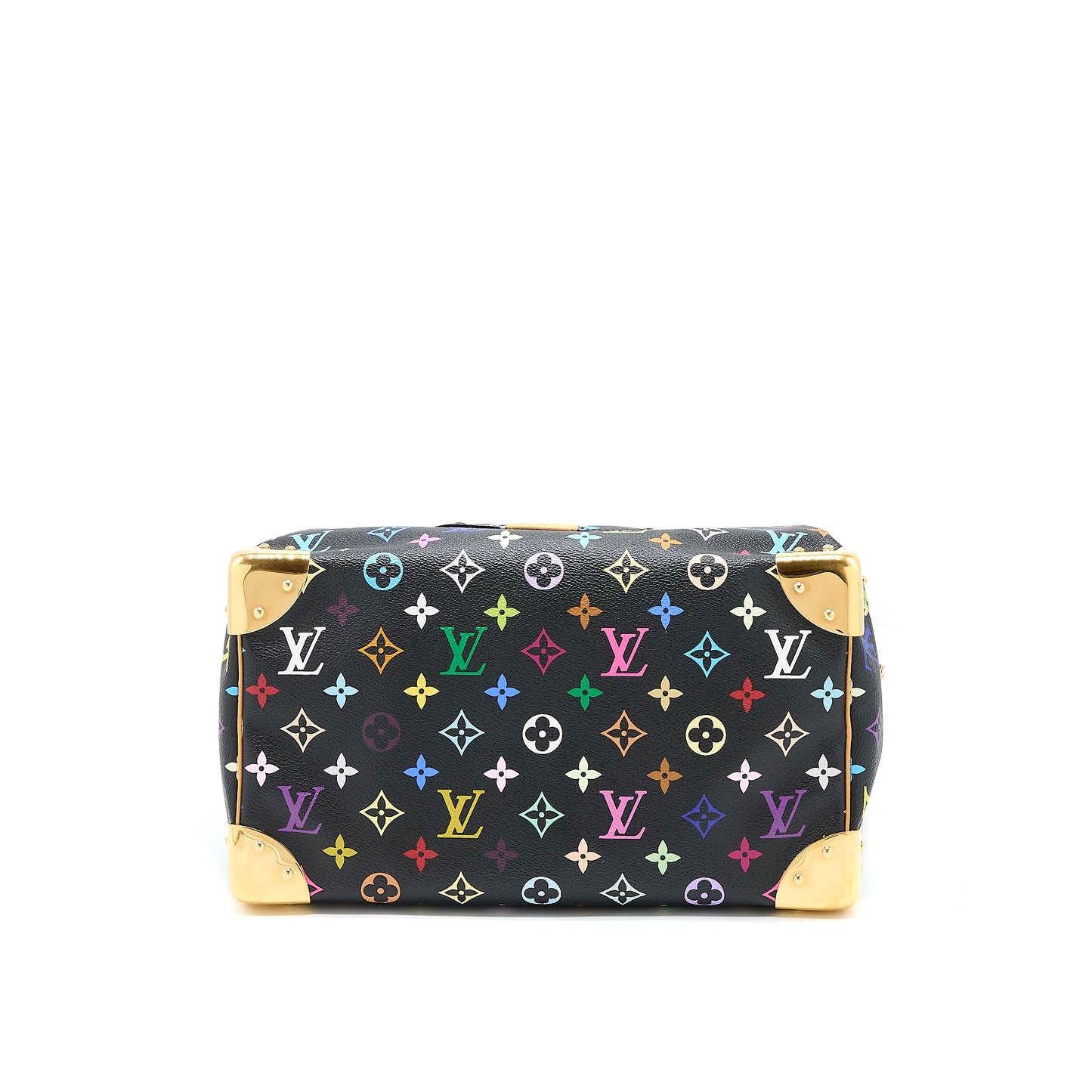 Louis Vuitton Speedy 30 Multicolour Monogram Canvas Black