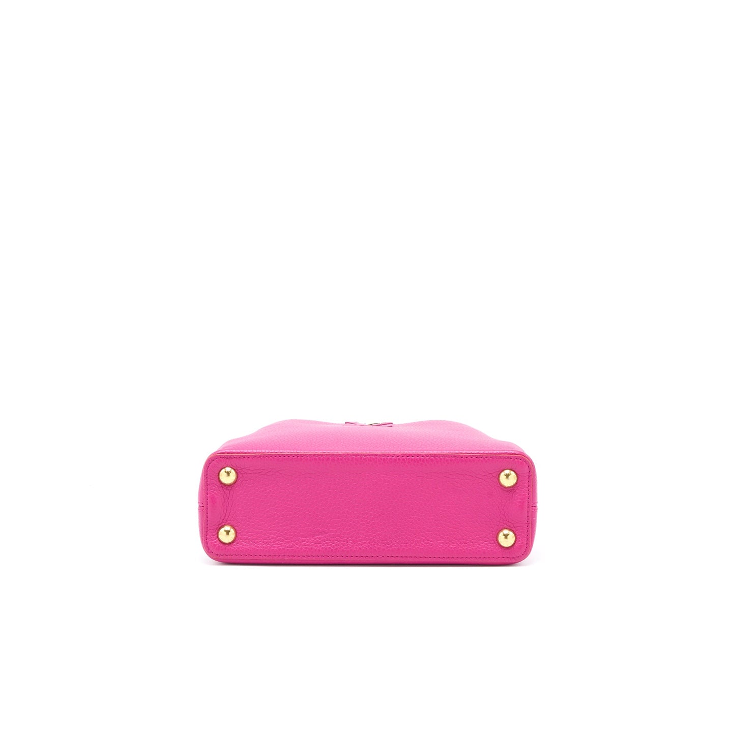 Louis Vuitton Capucines Calfskin Pink/Bright Orange