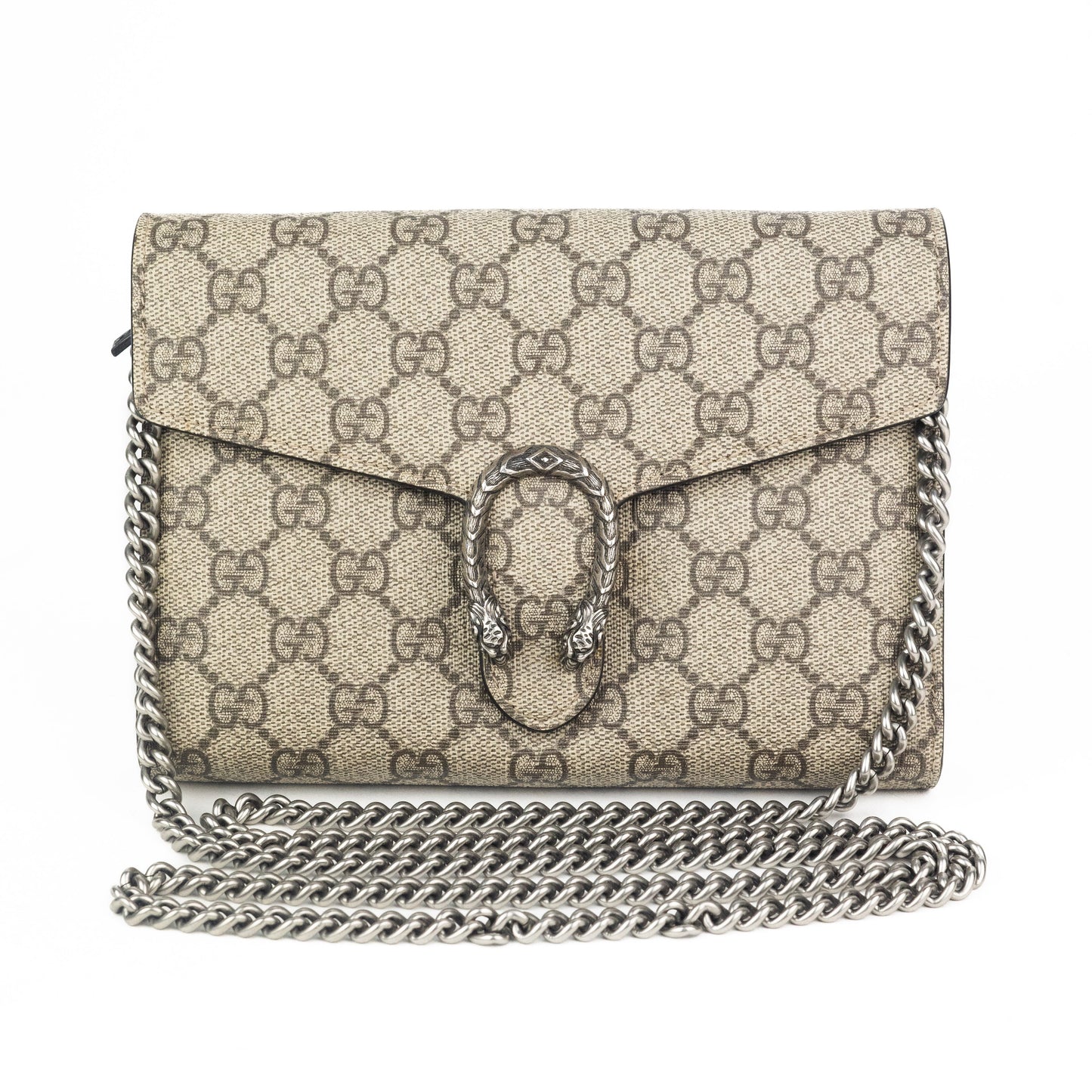 Gucci Dionysus GG Supreme Wallet on Chain