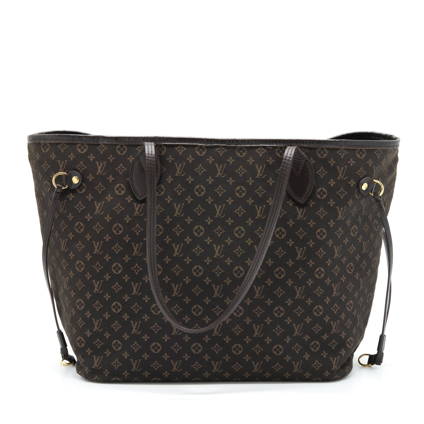 Louis Vuitton Neverfull Monogram Fabric Dark Brown