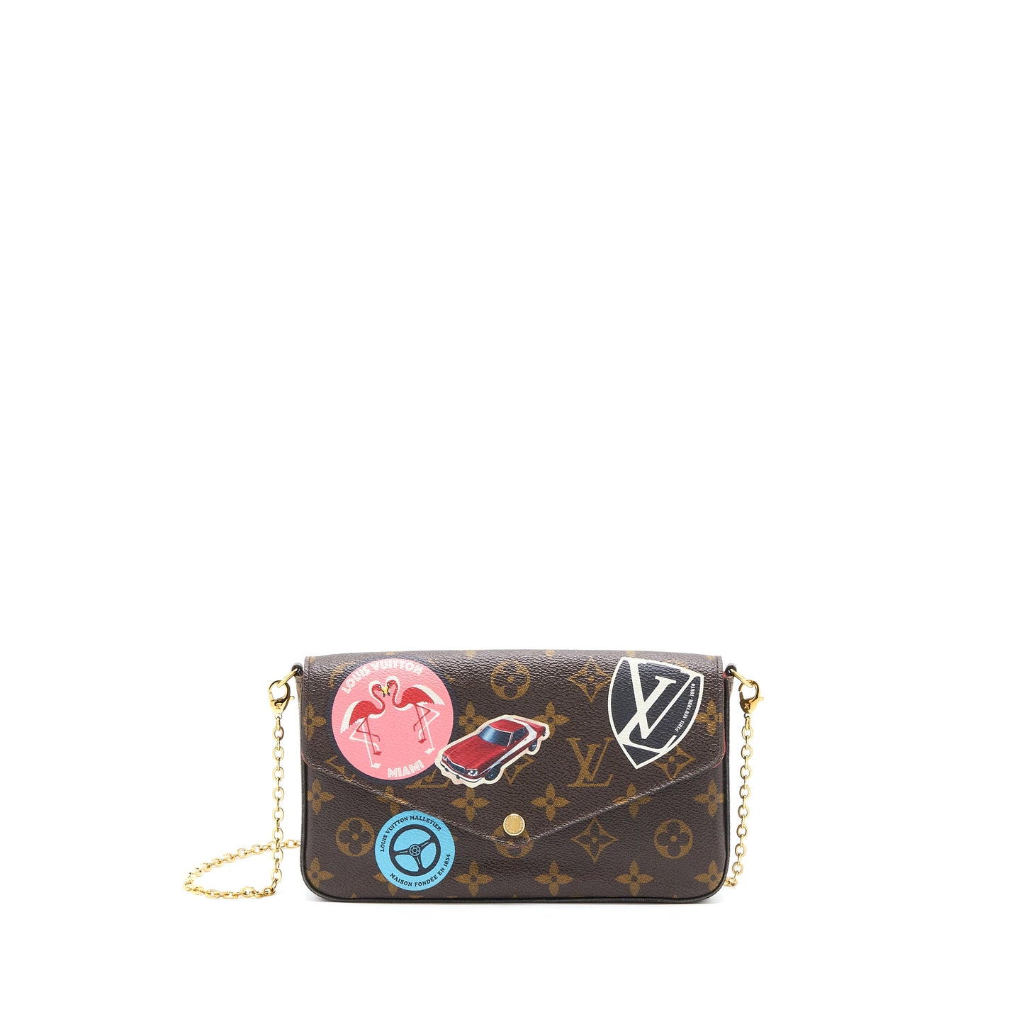 Louis Vuitton Felicie Pochette Limited Edition Monogram Canvas