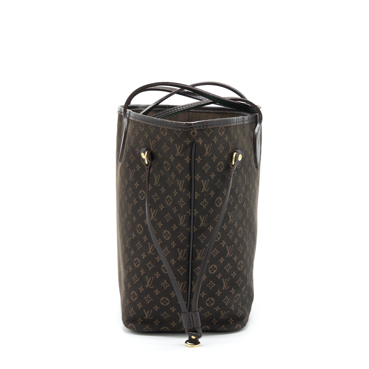 Louis Vuitton Neverfull Monogram Fabric Dark Brown