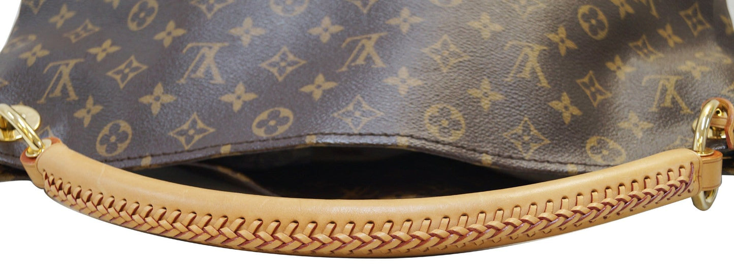 LOUIS VUITTON Monogram Canvas Artsy MM Hobo Shoulder Bag