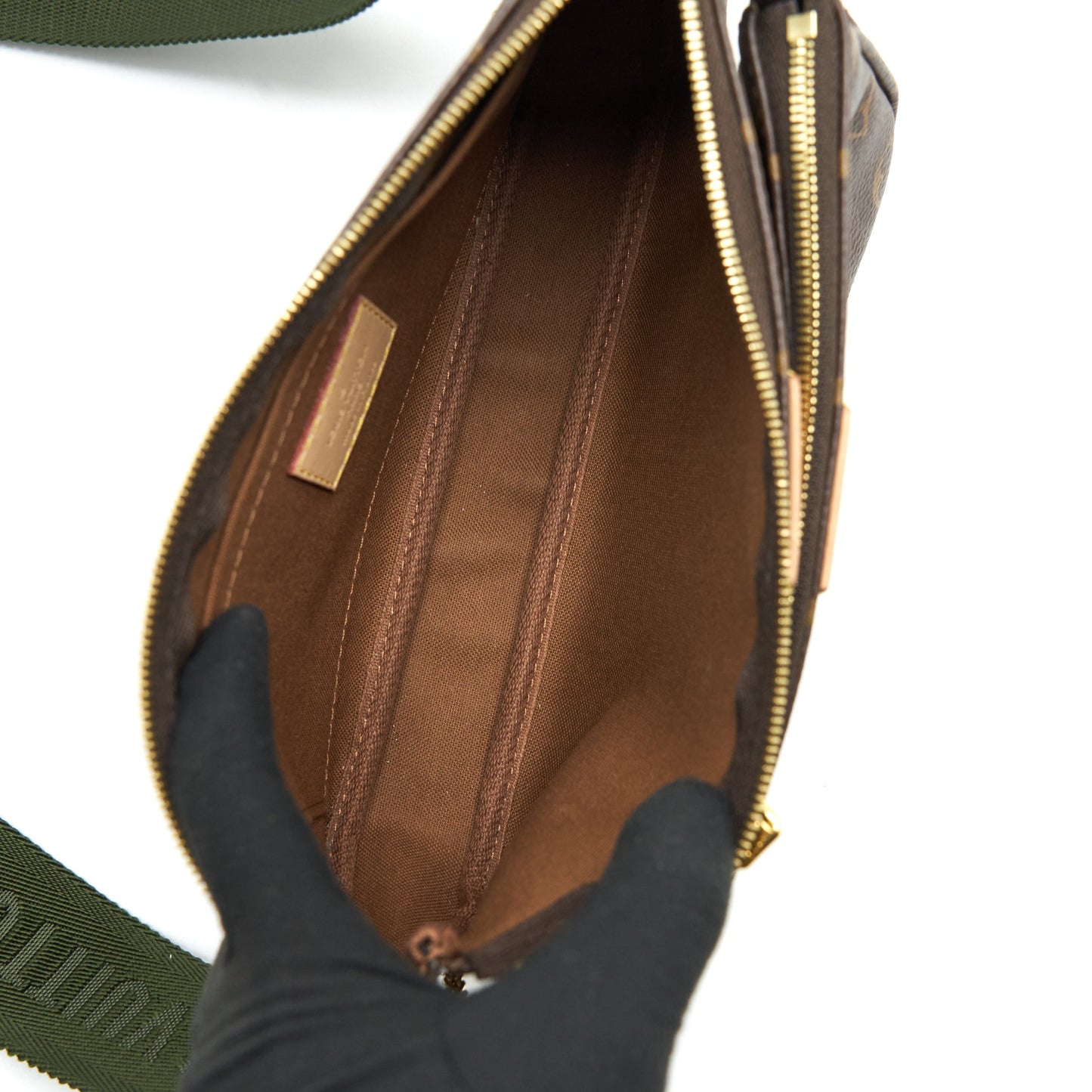 Louis Vuitton Multi Pochette Kahki Strap Monogram