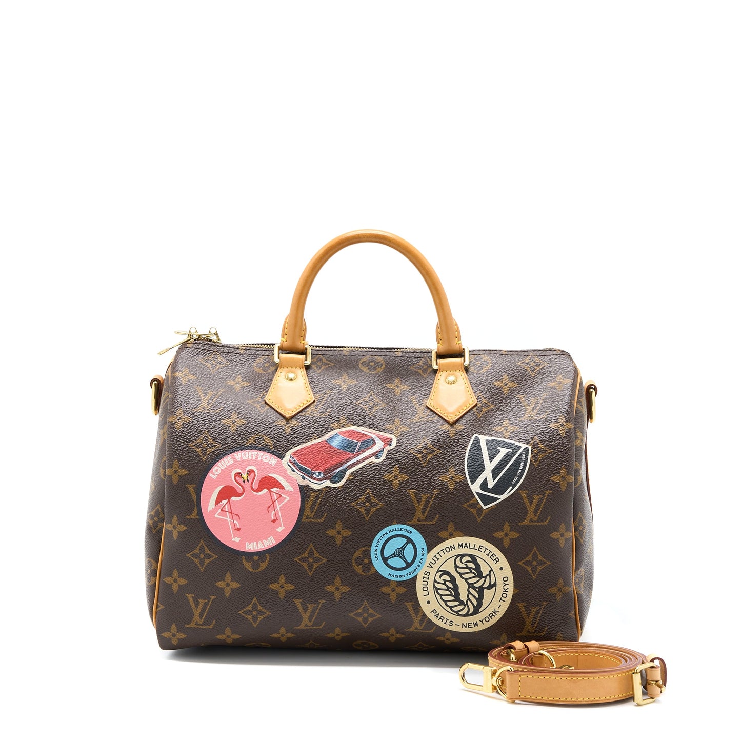 Louis Vuitton Speedy 30 Limited Edition Monogram Canvas