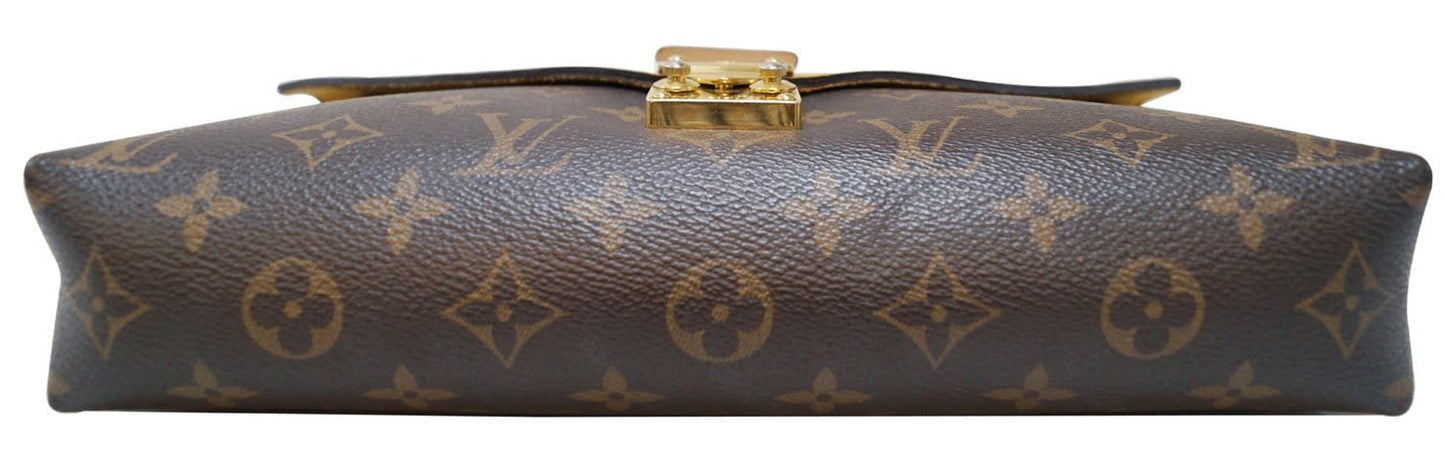 LOUIS VUITTON Monogram Canvas Pallas Chain Crossbody Bag