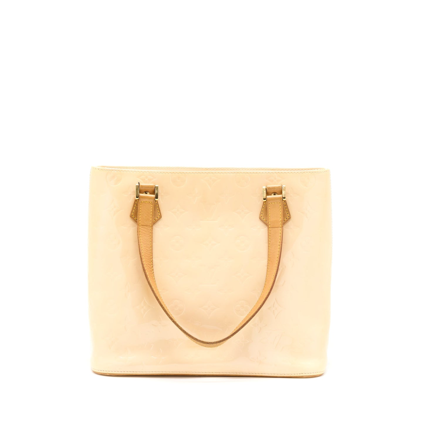 Louis Vuitton Vintage Huston Tote Vernis Beige