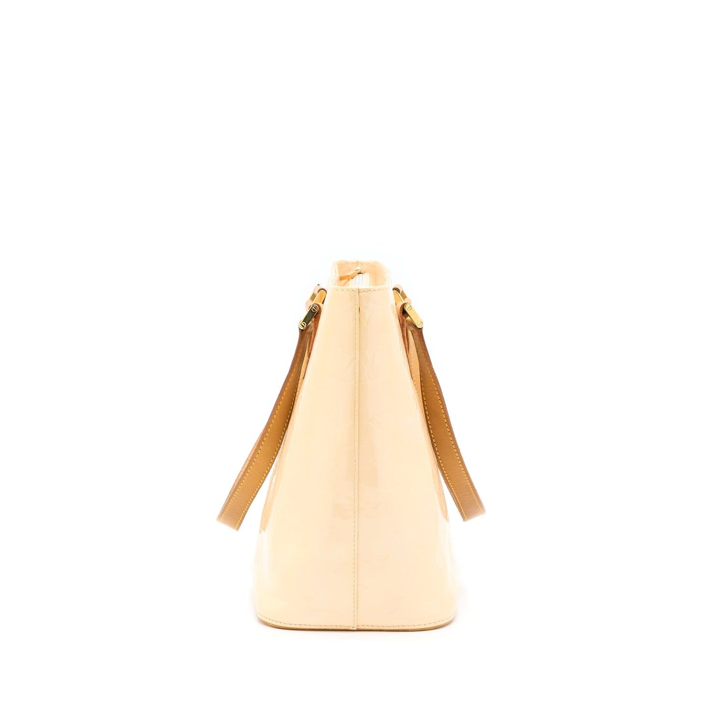 Louis Vuitton Vintage Huston Tote Vernis Beige